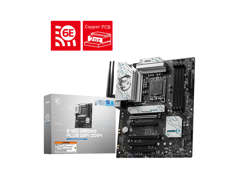 MSI B760 GAMING PLUS WIFI DDR4